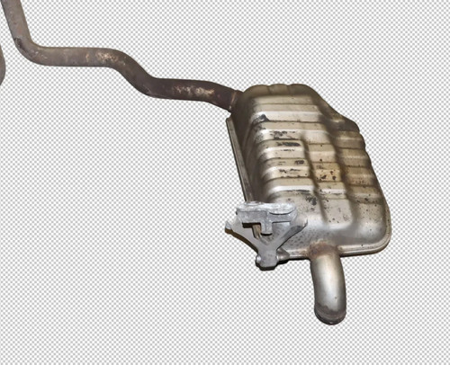 B6 exhaust rear - 1x, 8e