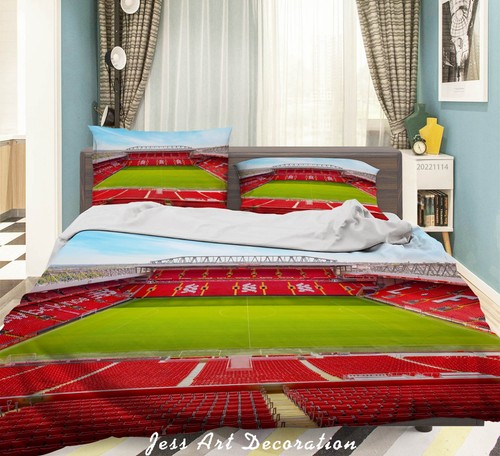 Stadium liverpool quilt - 3d,