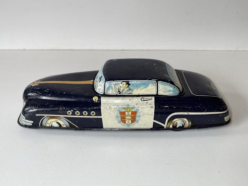 1950s tin plate highway patrol - 1950s,