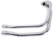Triumph T110 T120 1960-62 Duplex Exhaust Pipes 70-3632/4133