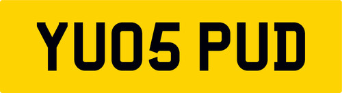Are you spud - number, plate