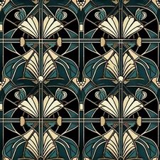 20x Art Deco Peel and Stick