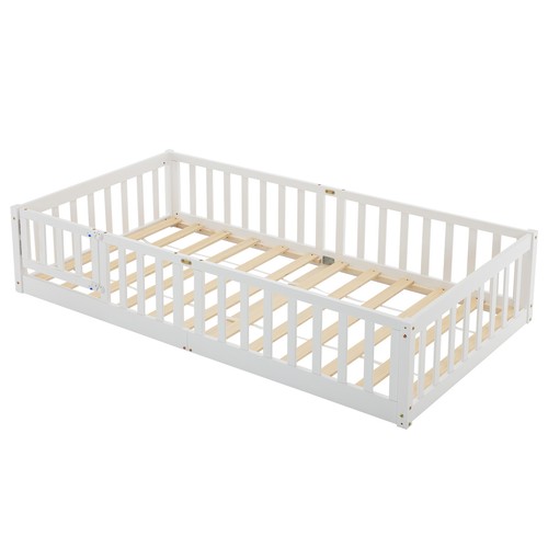 White painted pine wood - painted,