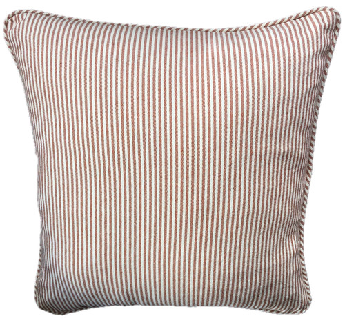Ticking striped cushion - cushion, cover