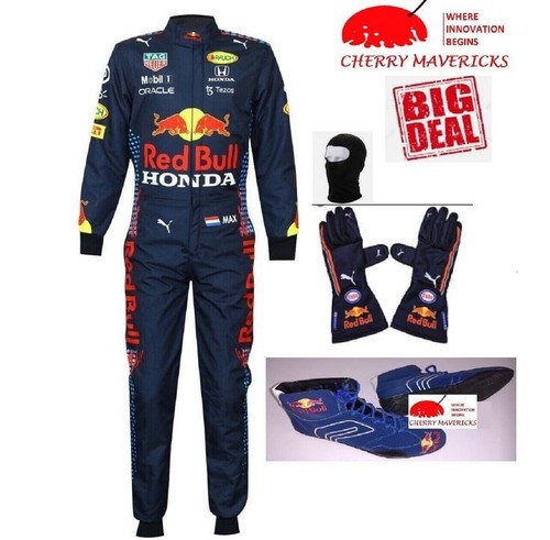 Red bull kart racing suit - kart,