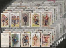 GALLAHER-FULL SET- BOY SCOUT SERIES (MIXED BACKS 100 CARDS) ALL SCANNED