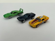 Hot Wheels Muscle Cars. 3 Car Bundle - Dodge, & Chevy. Great Condition.