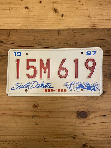 Vintage south dakota 1987 - 1987, us