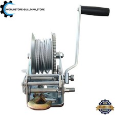 Hand-operated Winch Manual Hoist Small Lifting Machine Hoist Wire Rope ⭐