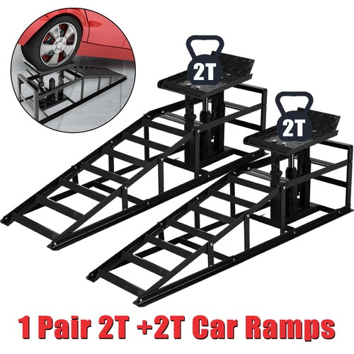 Ton hydraulic car ramps - 2+2,