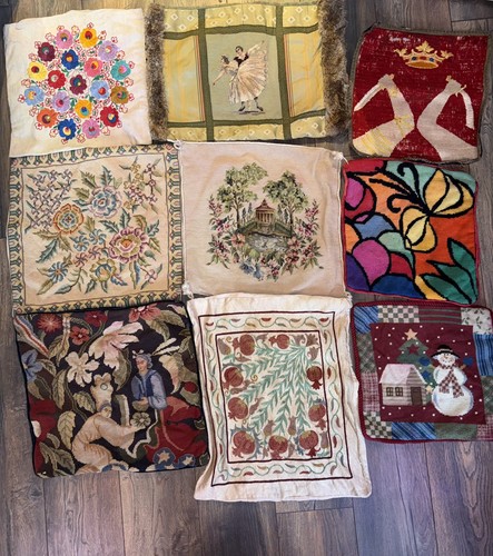 Vintage needlepoint tapestry - vintage,