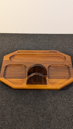 Wood valet wallet dresser - valet, desk