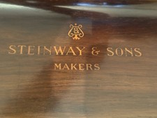 Steinway And Sons Piano Model K  - With Stool