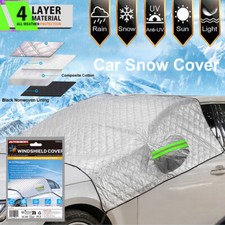 Car Windscreen Magnetic Cover Snow Frost Ice Shield Sun Screen Shade Protector