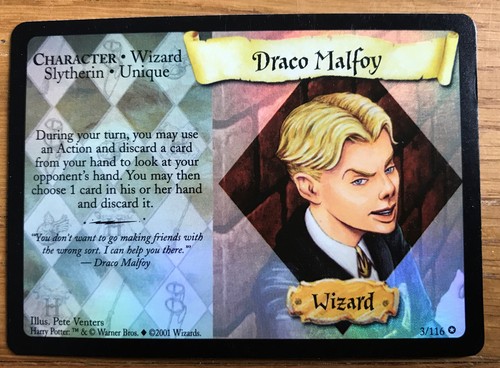 Harry potter trading card game - card,