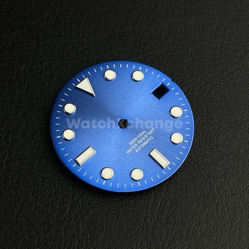 5mm blue watch - blue, green