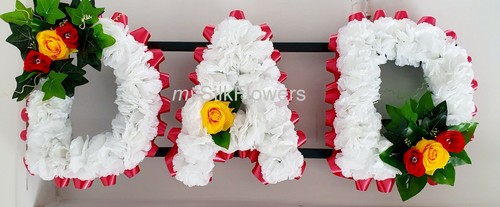 Dad artificial silk funeral - dad,