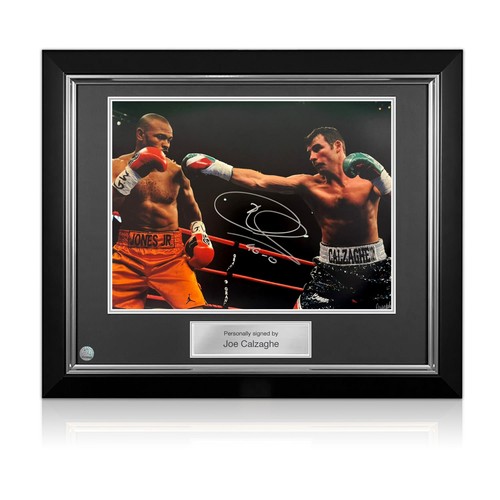 Joe calzaghe signed - joe, boxing