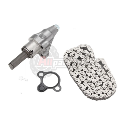 Cam chain tensioner with - cam,
