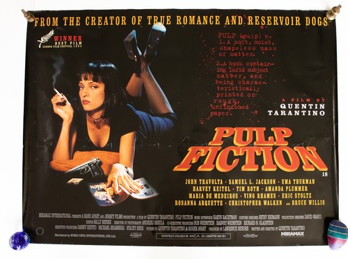 Original pulp fiction quad - original,