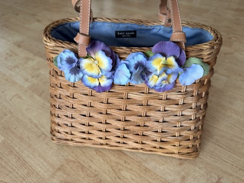 Kate spade floral wicker - kate,