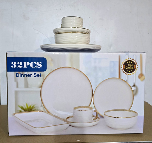 32pc white gold - white, &