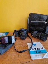 Minolta camera with lenses - camera,