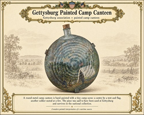 Gettysburg painted camp - gettysburg,