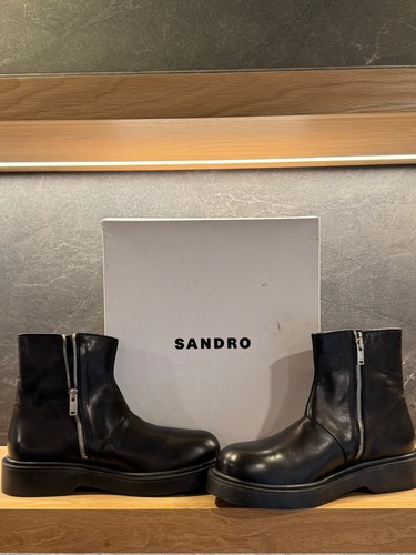 Sandro zipper boot - zipper, mens