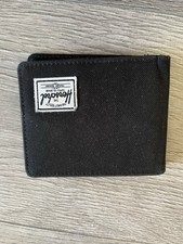 Herschel Black Canvas Wallet
