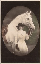 Vintage 1915 Postcard Elegant