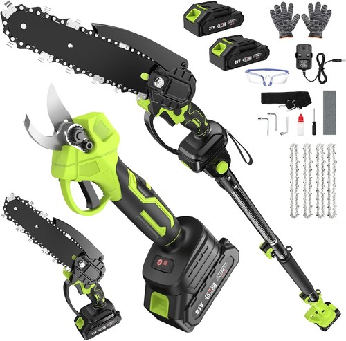 Cordless pole pruner - cordless, &