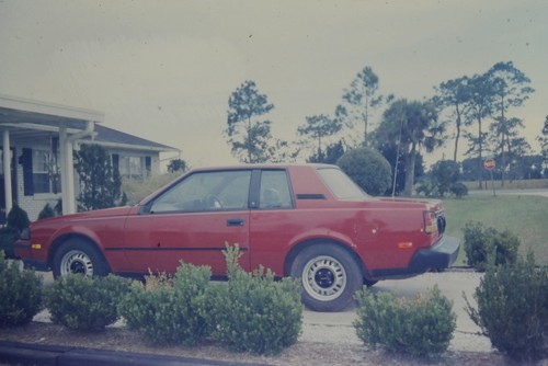 C1980 35mm slide - 35mm, red
