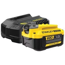 STANLEY FATMAX V20 ONLY  18V 4.0Ah Starter Kit SFMCB14M1Q-GB