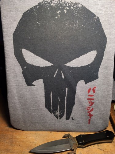 The punisher skull japanese - the,