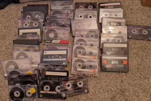 Job lot used c90 c60 - x,