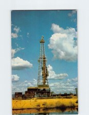 Postcard Drilling Rig, Texas