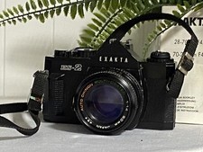 Nice RARE Exakta HS-2  35 mm SLR Film camera With Auto Chinon 1.4 50mm Lens