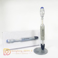 Doctor Who Master 10th Metal Sonic Screwdriver Scalable LED Prop Collections Toy