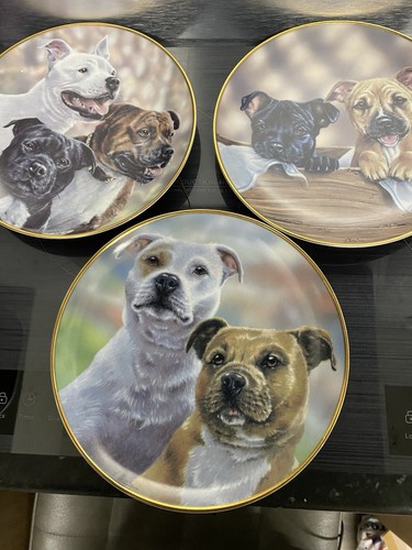 Danbury mint staffie - mint,
