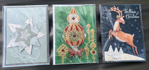 Vintage christmas cards - christmas,