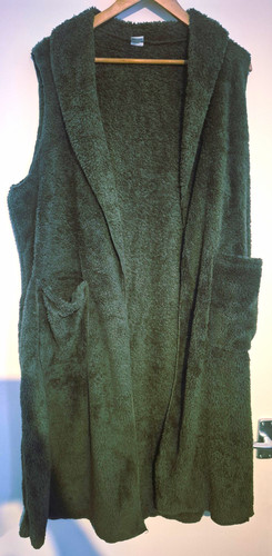 Women green hooded teddy - green,