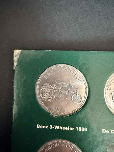 Historic cars shell coin - shell,