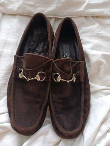 Vintage gucci brown suede - vintage,