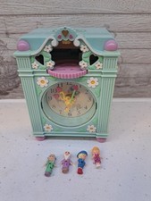 Polly Pocket Blue Funtime Clock Bluebird 1991 Complete Vintage