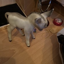 Collectible Vintage Porcelain Donkey Figurine