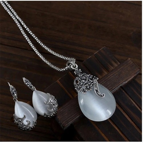 925 sterling silver opal - opal, water