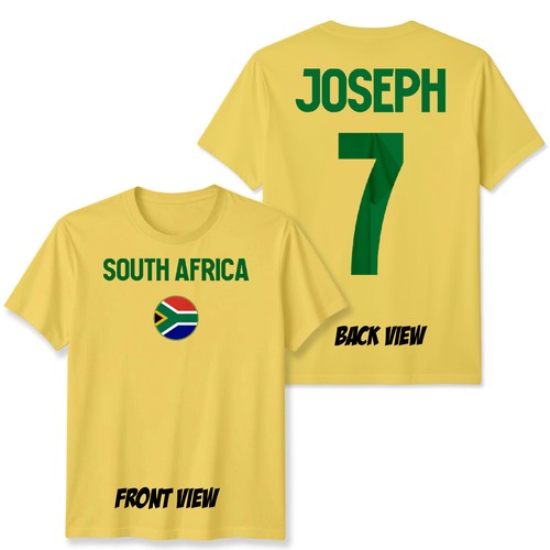 Personalised south africa name - south,