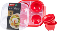 Microwave Egg Poacher Cups for