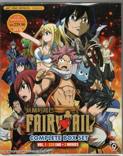 Anime dvd fairy tail complete - anime,